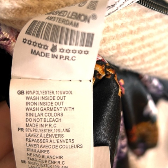 Smashed Lemon Women's Long Dress Coat- Size 4 - Picture 11 of 13